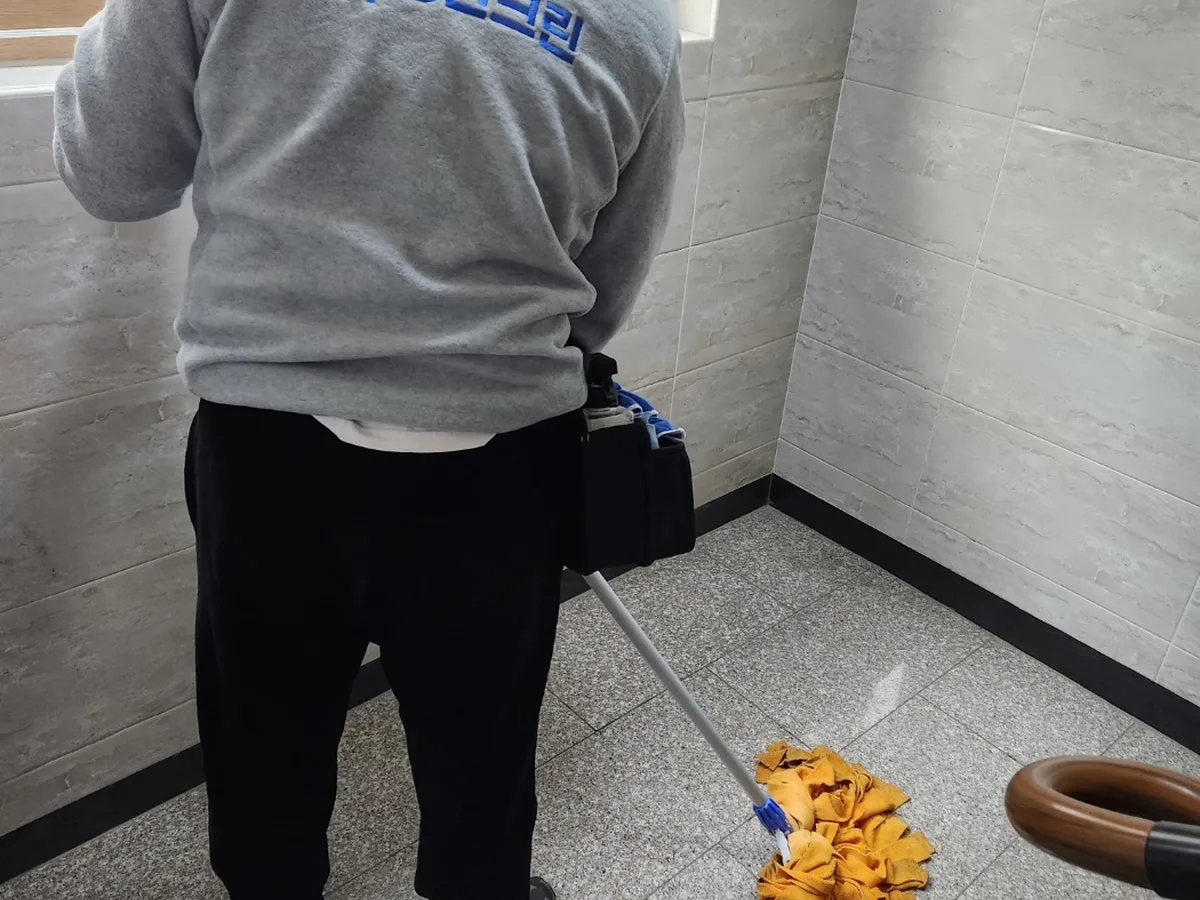 북구 각화동 건물 복도·대기 동선 야간 위생청소 사례 - 행진크린