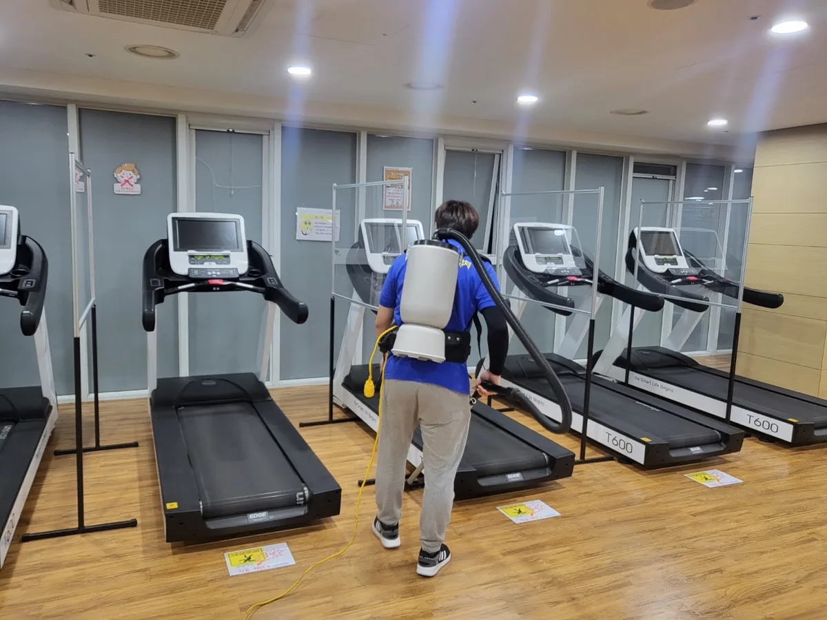 북구 일곡동 헬스장 탕비실 직원 휴게공간 위생청소 사례 - 행진크린